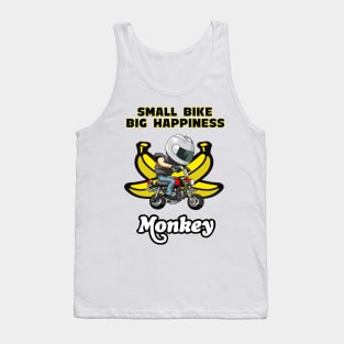 honda monkey small bike big happiness 2 Tank Top